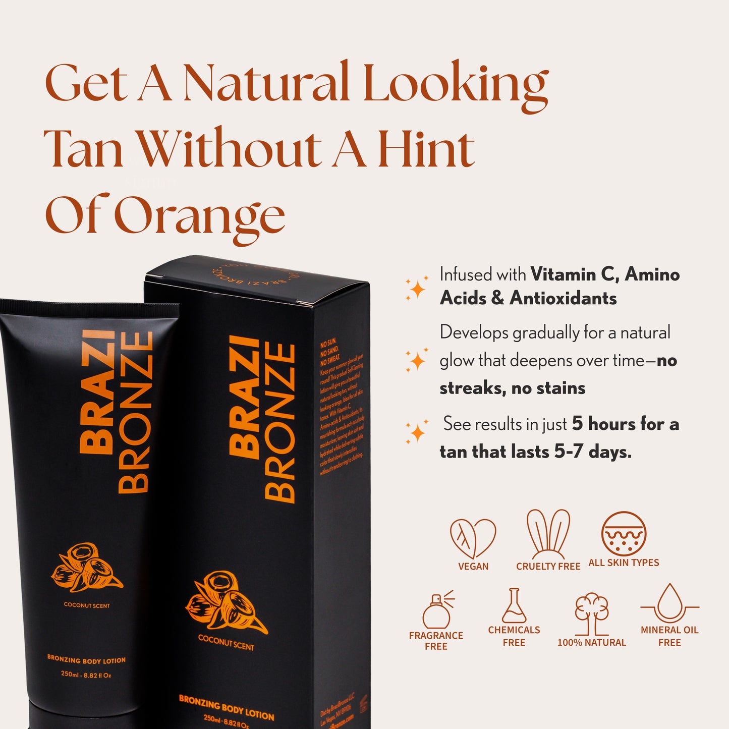 Vegan Self-Tan Moisturizing Lotion