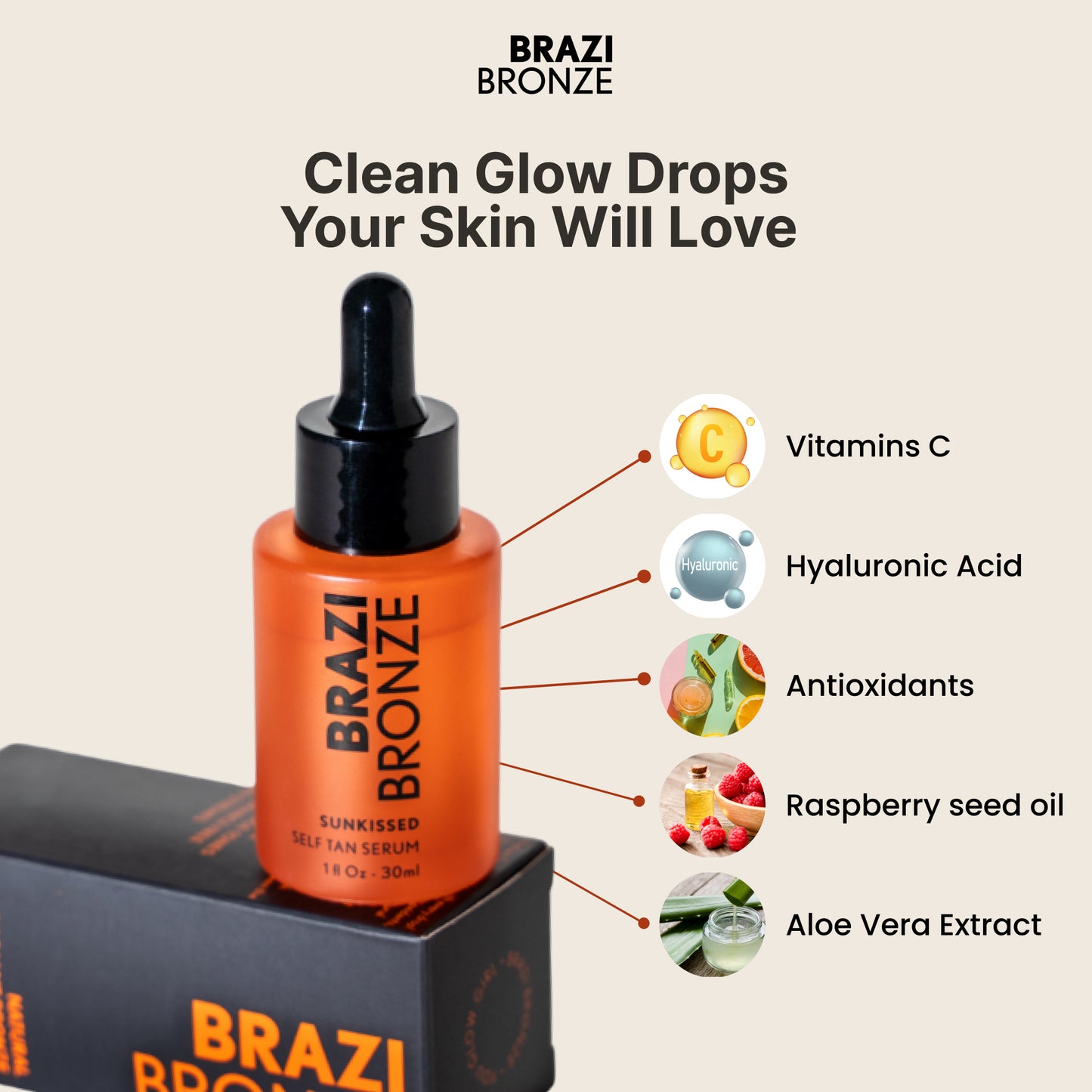 Sunkissed Self-Tanning Serum