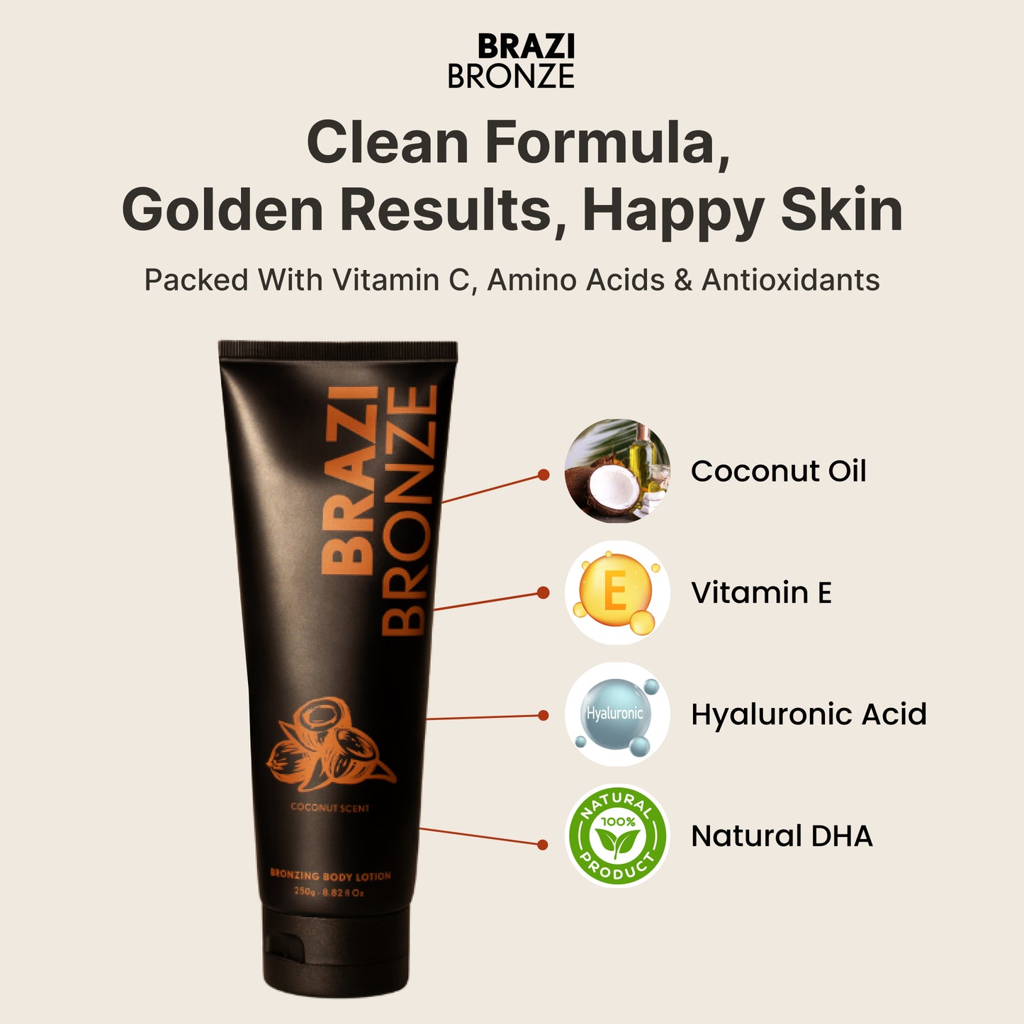 Vegan Self-Tan Moisturizing Lotion