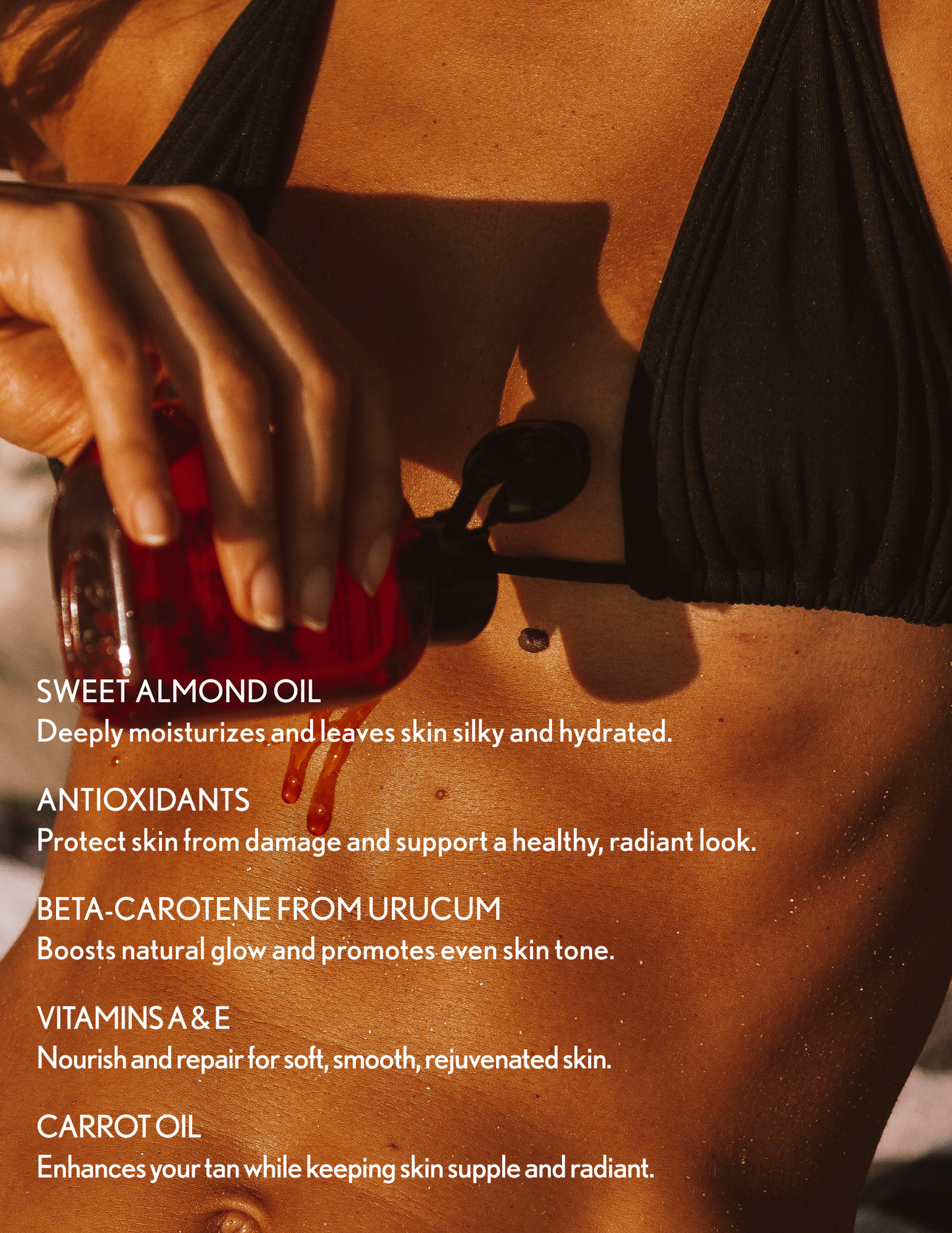 100% Natural & Organic Tanning Oil