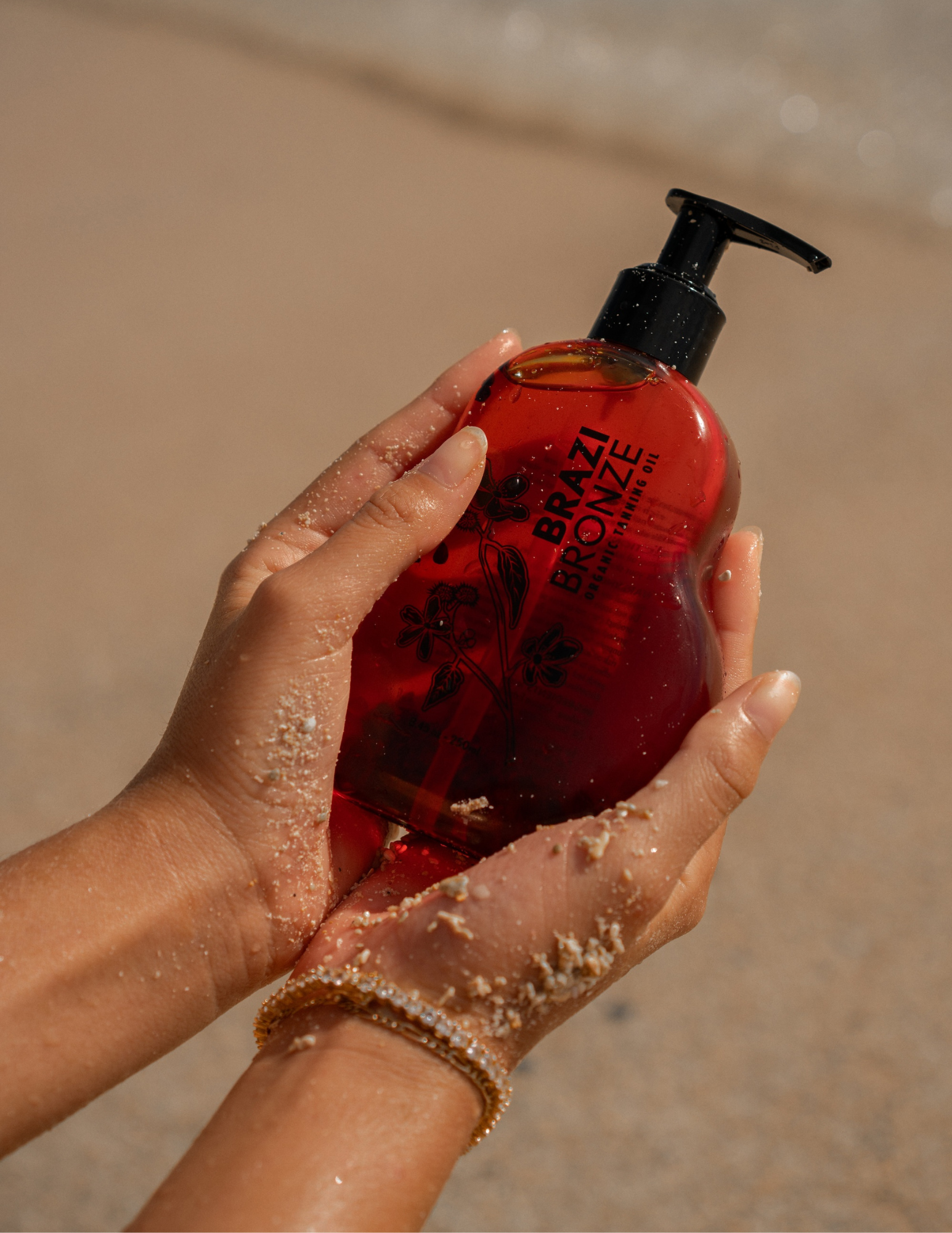 100% Natural & Organic Tanning Oil