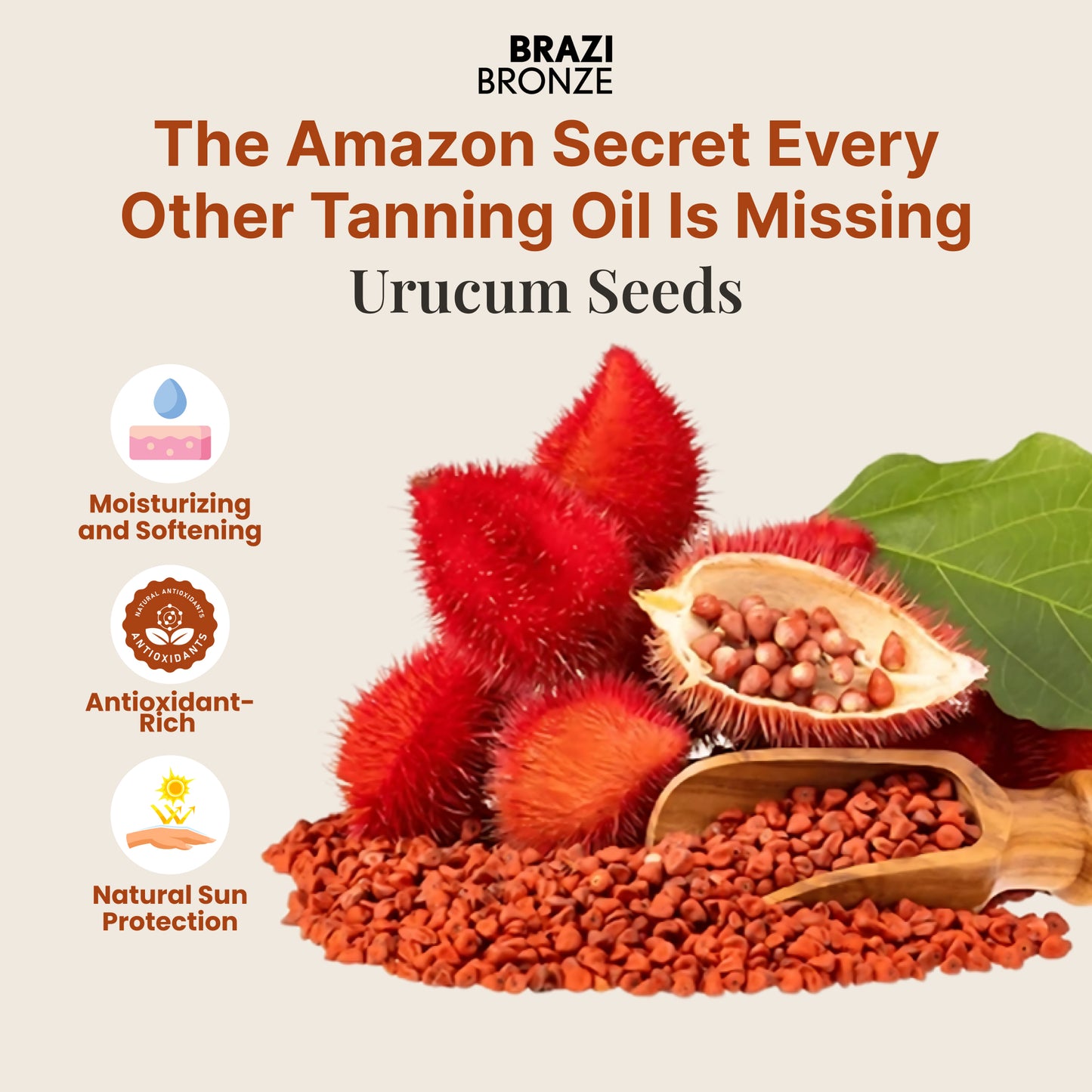100% Natural & Organic Tanning Oil