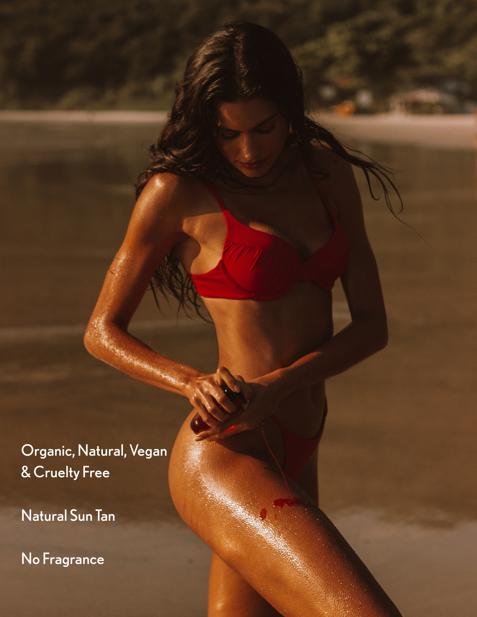 100% Natural & Organic Tanning Oil