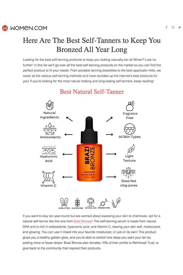 Sunkissed Self-Tanning Serum